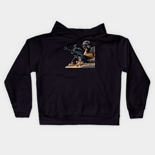 Patriot Panther by focusln Kids Hoodie